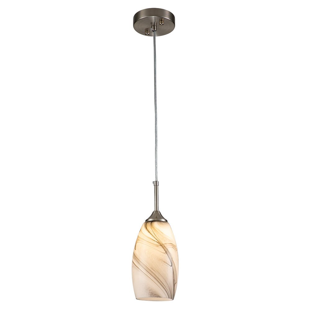 Fljotunix Modern Mica Glass Pendant Light