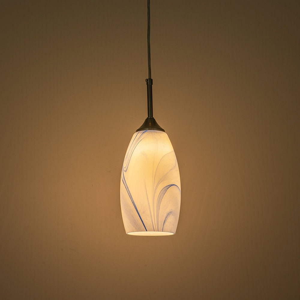 Fljotunix Modern Mica Glass Pendant Light