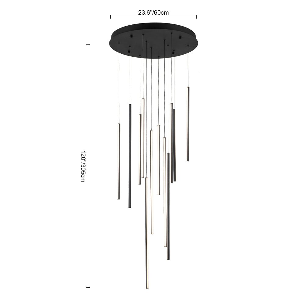 Astera Modern Metal LED Pendant Light