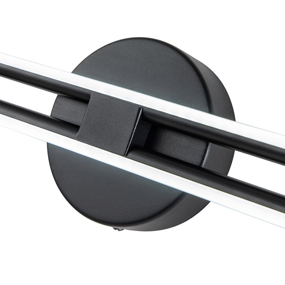 Vesira Modern Linear Metal LED Wall Sconce Vanity Light