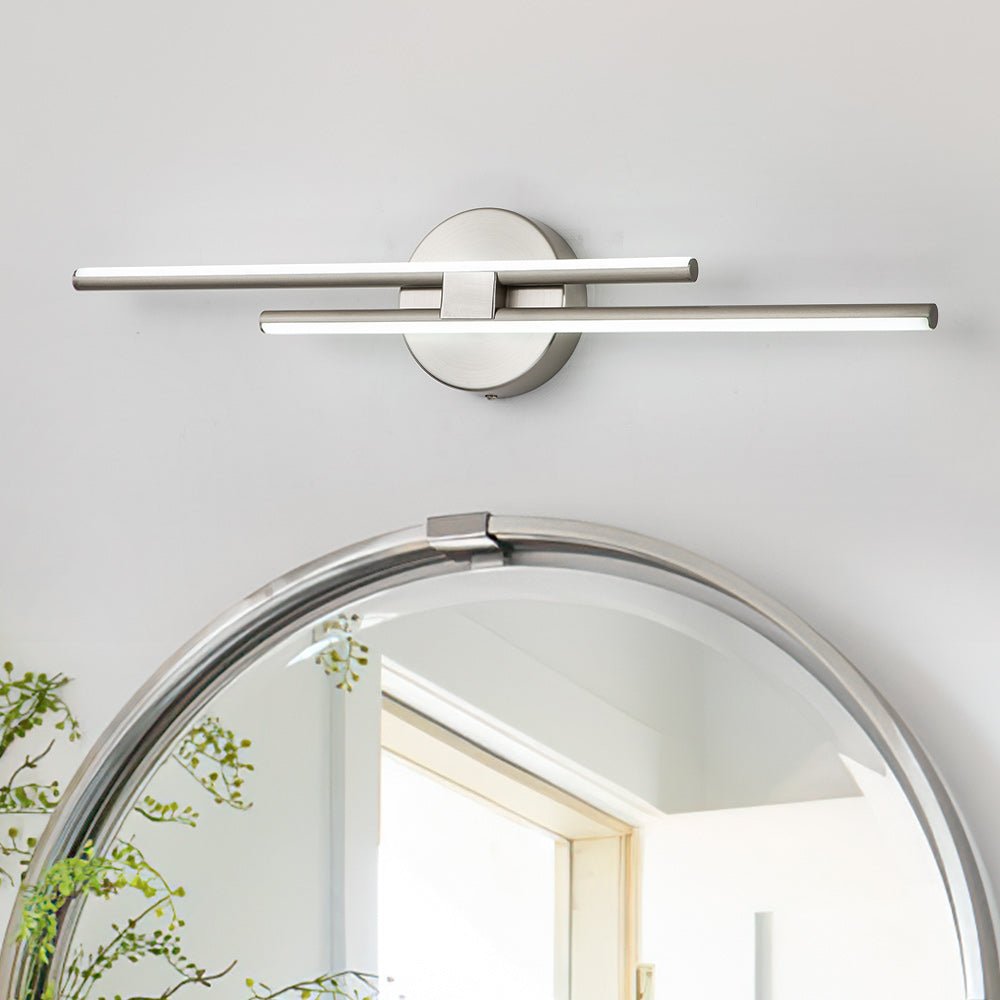 Vesira Modern Linear Metal LED Wall Sconce Vanity Light