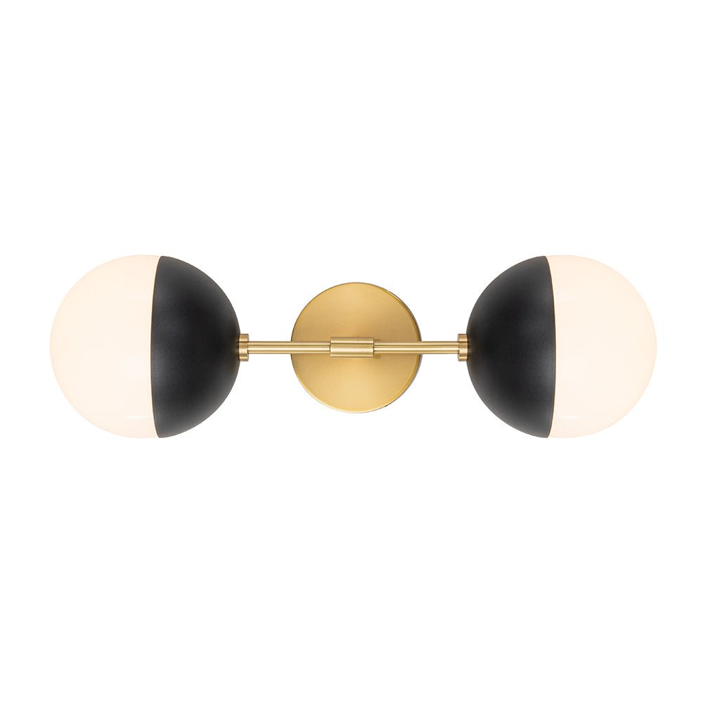 Ulfulix Modern Opal Glass Wall Sconce