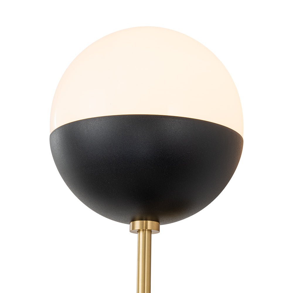 Ulfulix Modern Opal Glass Wall Sconce