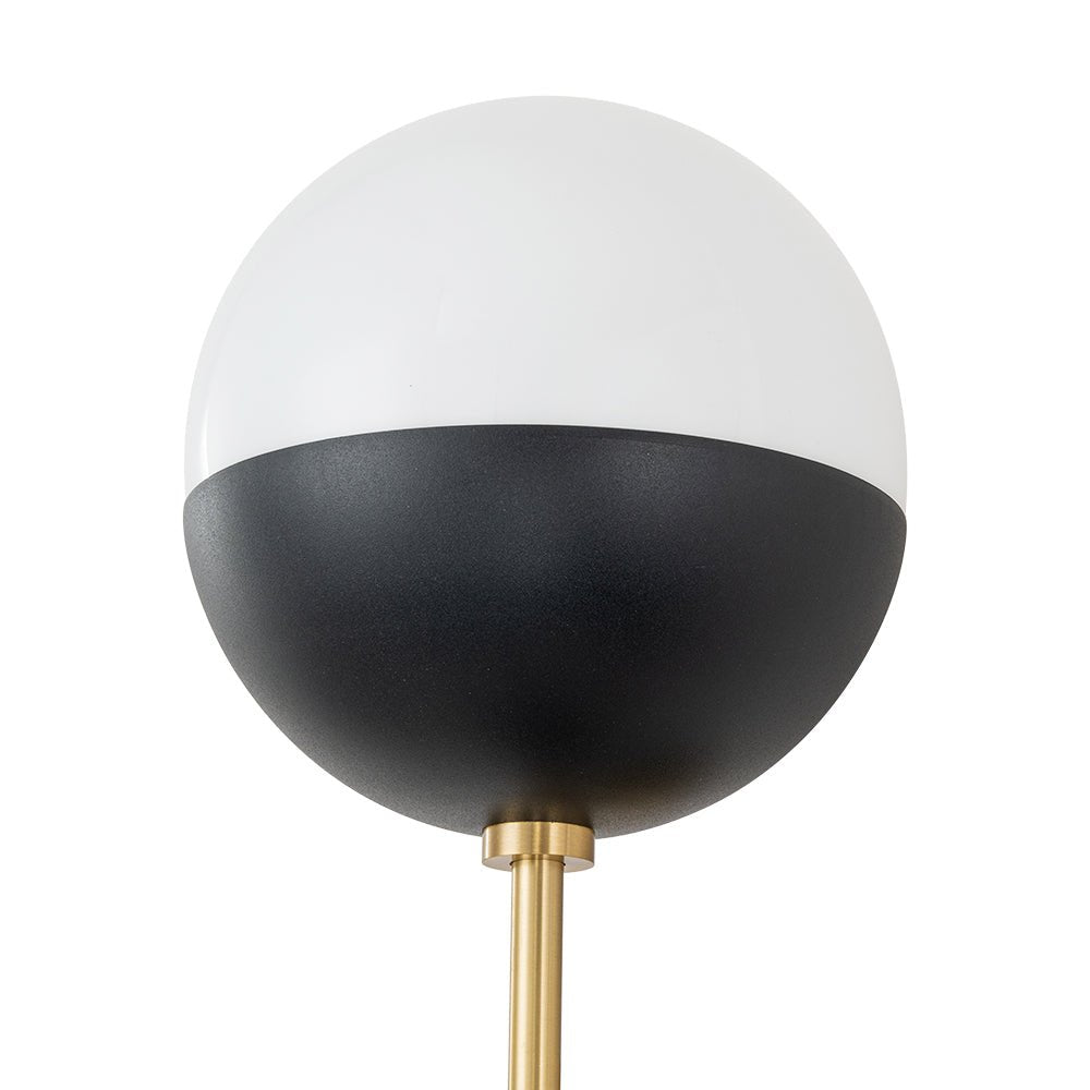 Ulfulix Modern Opal Glass Wall Sconce