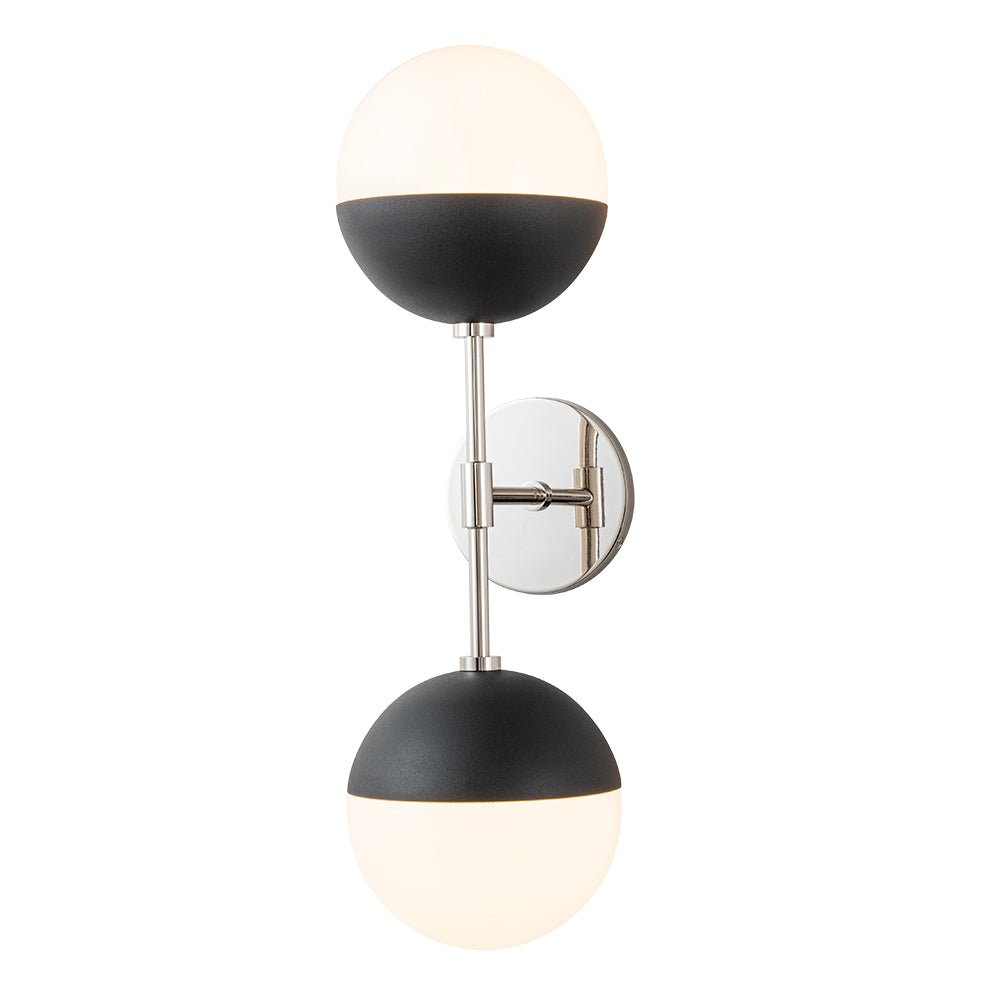 Ulfulix Modern Opal Glass Wall Sconce