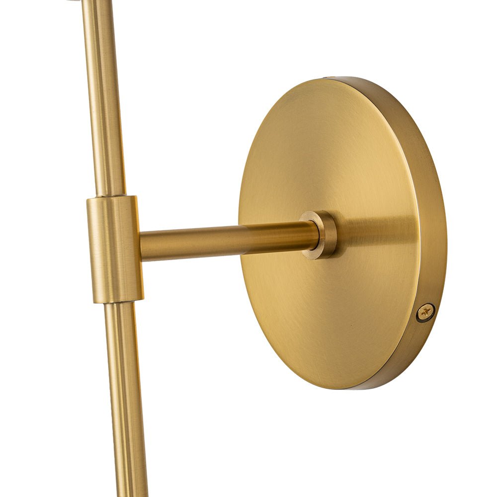 Ulfulix Modern Opal Glass Wall Sconce