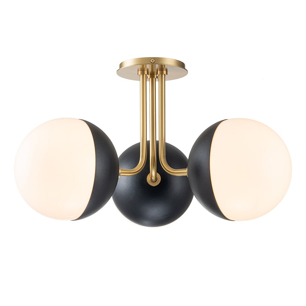 Aevuva Modern Milky Glass Ceiling Light