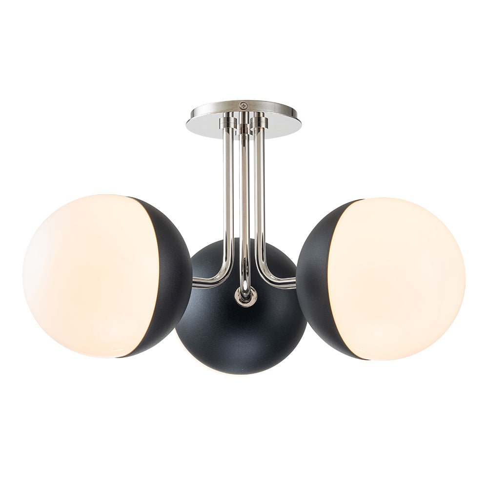 Aevuva Modern Milky Glass Ceiling Light