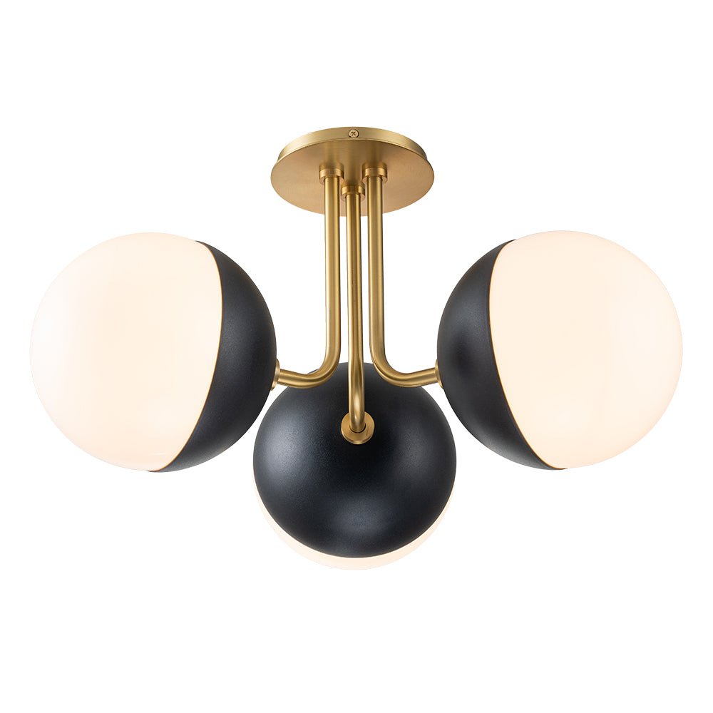 Aevuva Modern Milky Glass Ceiling Light