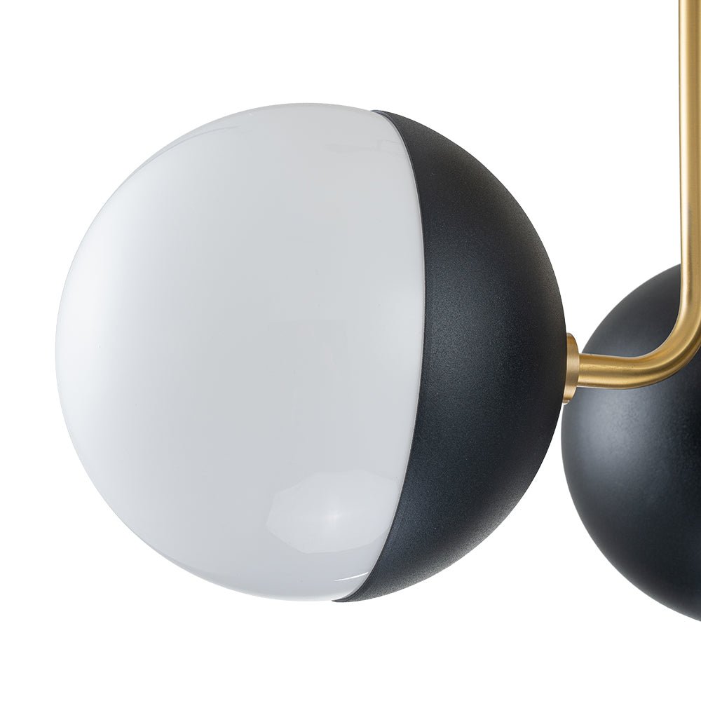Aevuva Modern Milky Glass Ceiling Light