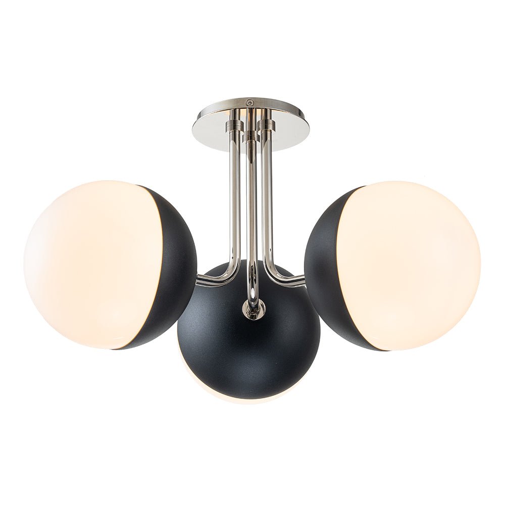 Aevuva Modern Milky Glass Ceiling Light