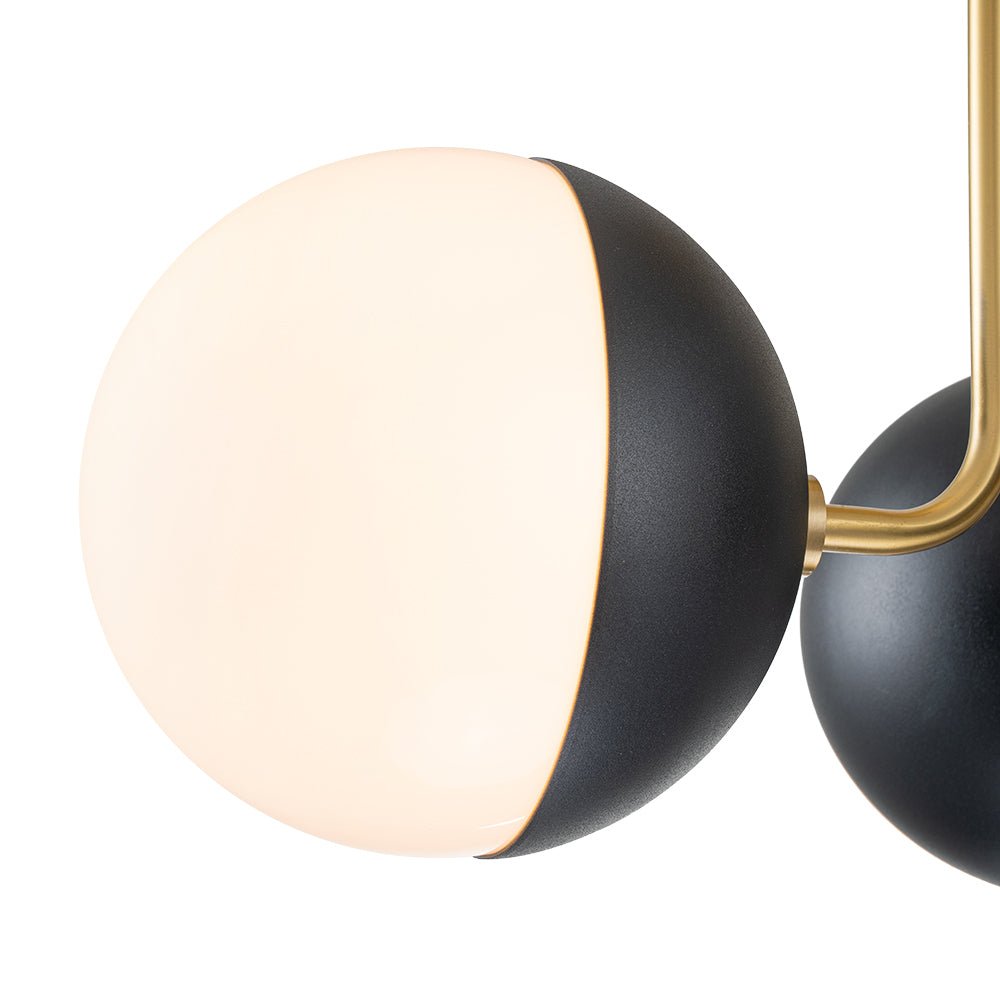 Aevuva Modern Milky Glass Ceiling Light