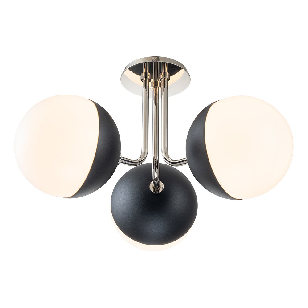 Aevuva Modern Milky Glass Ceiling Light