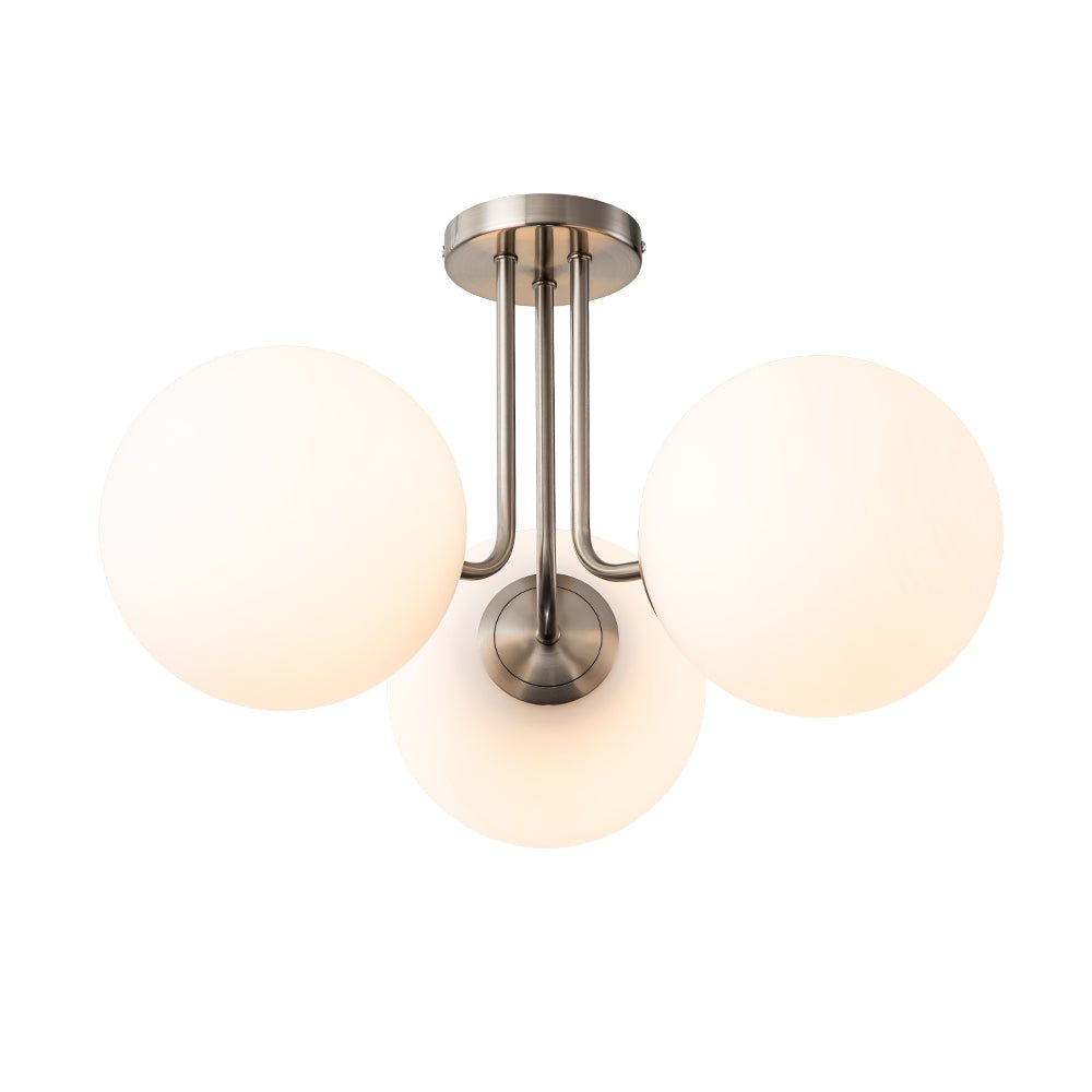 Ombra Modern Opal Glass Ceiling Light