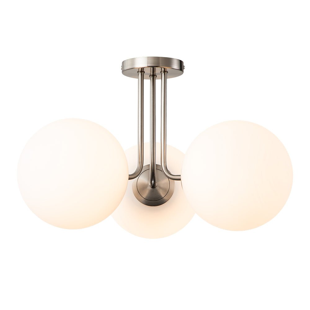 Ombra Modern Opal Glass Ceiling Light