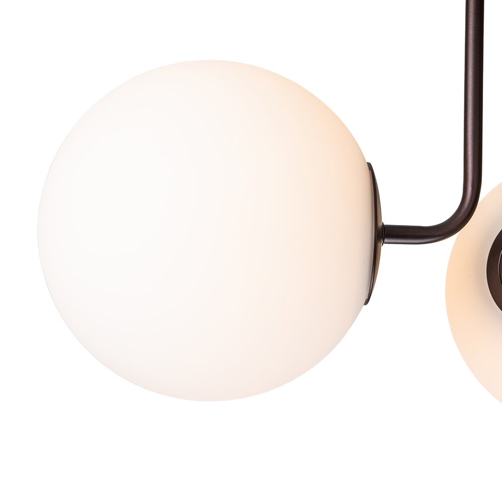 Ombra Modern Opal Glass Ceiling Light