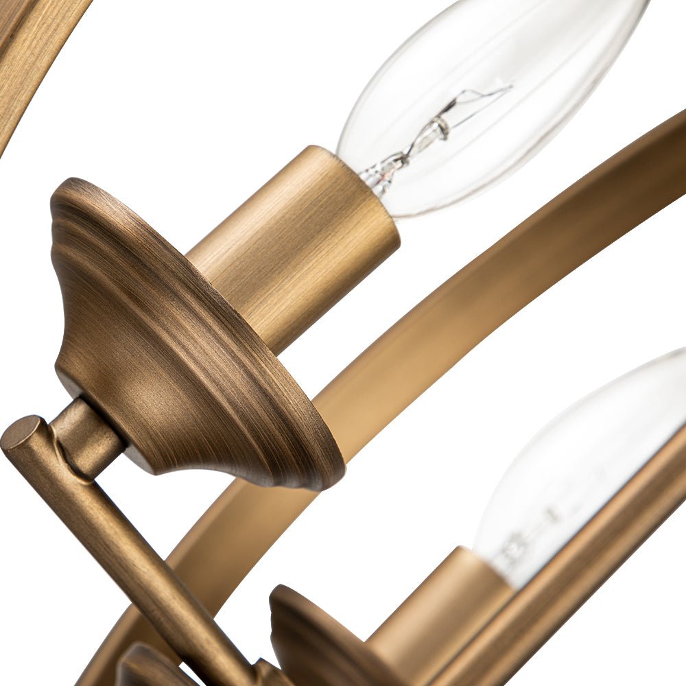 Kvennuvo Modern Geometric Globe Metal Pendant Light