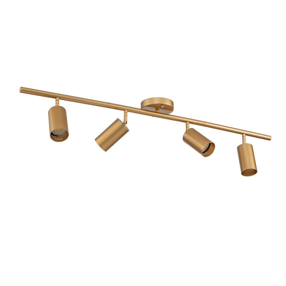 Lorina Modern Linear Metal Semi Flush Track Light