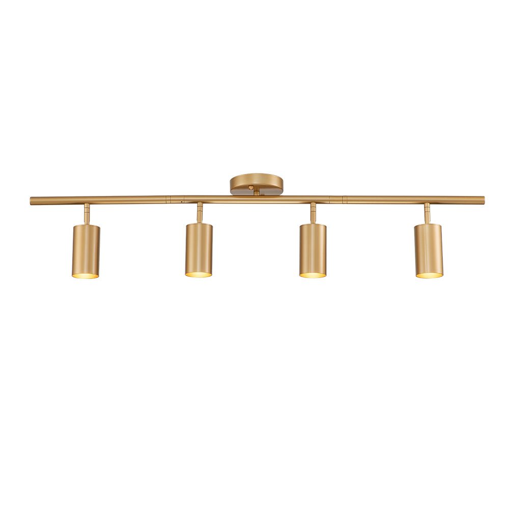 Lorina Modern Linear Metal Semi Flush Track Light