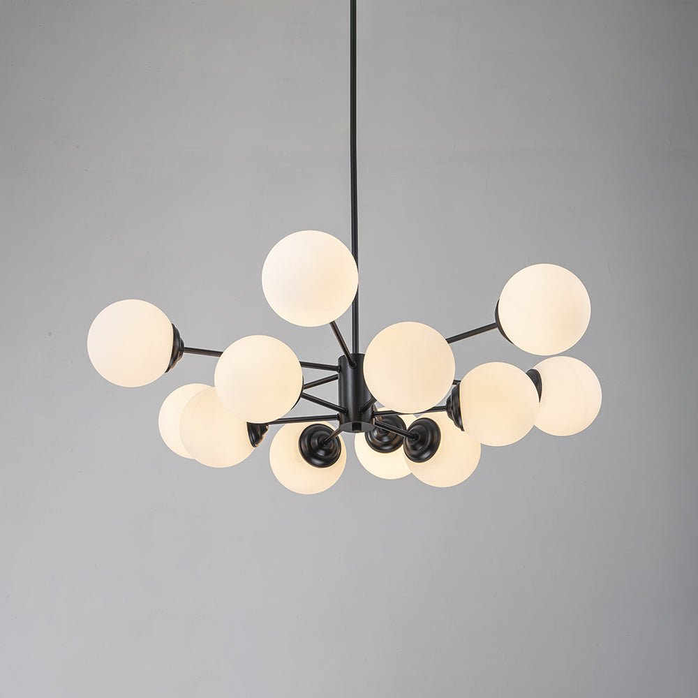 Fyrsta Modern Sputnik Opal Glass Chandelier