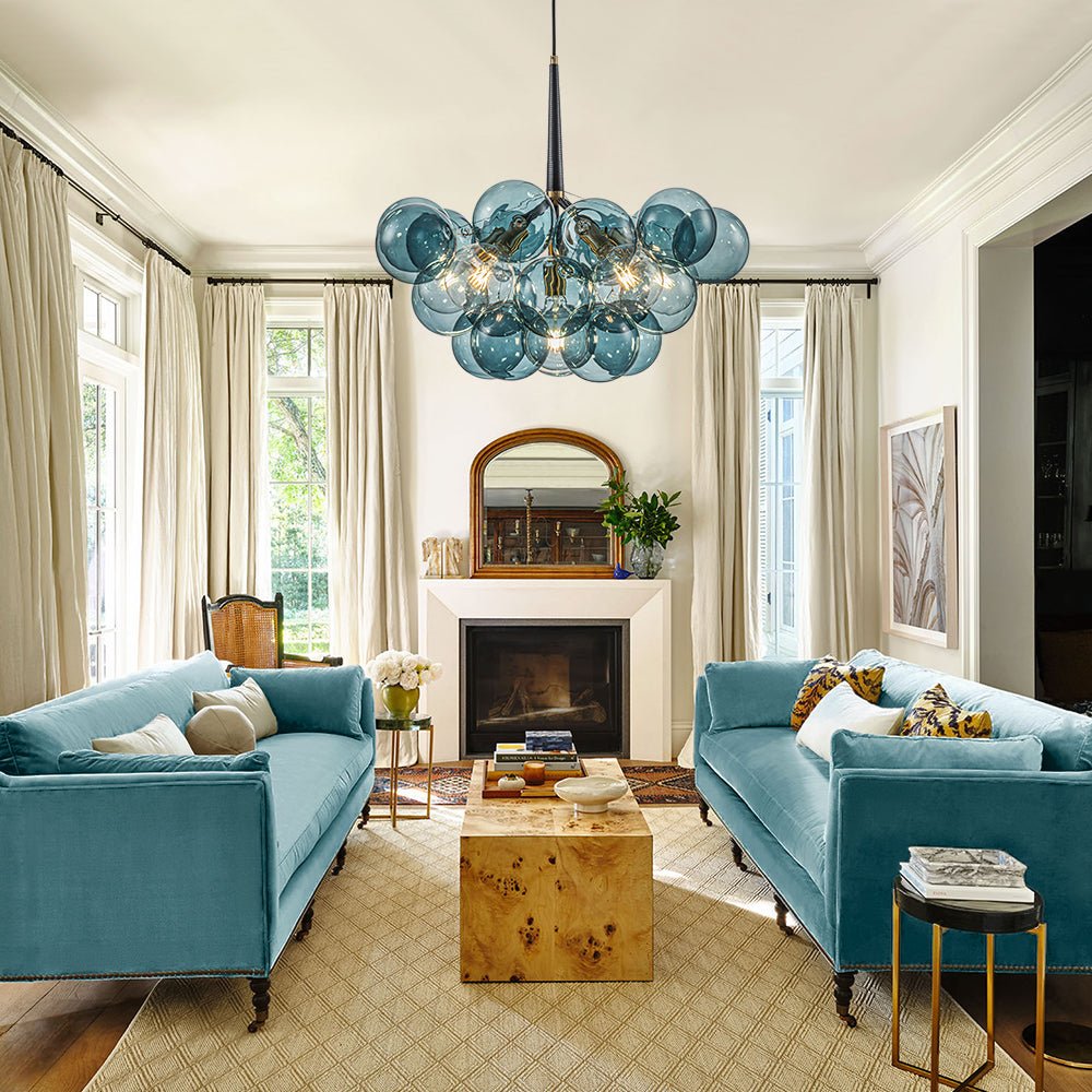Elvora Modern Glass Chandelier