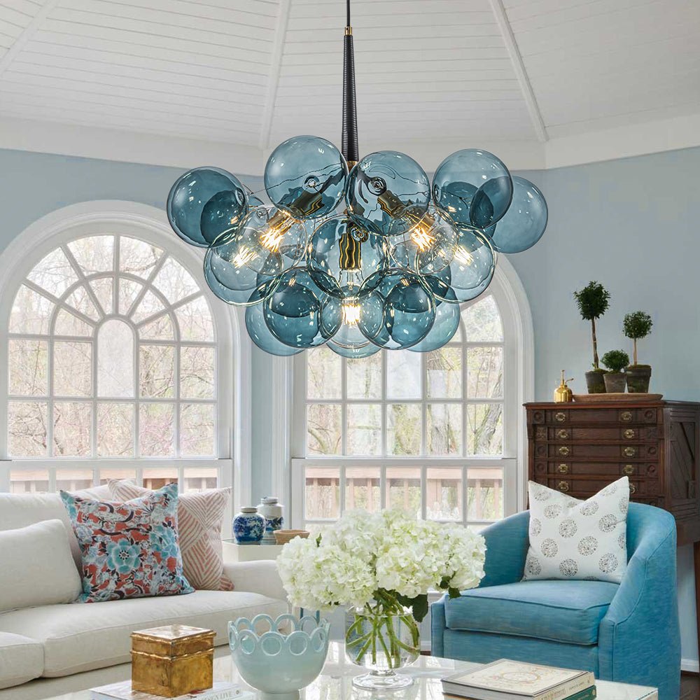 Elvora Modern Glass Chandelier