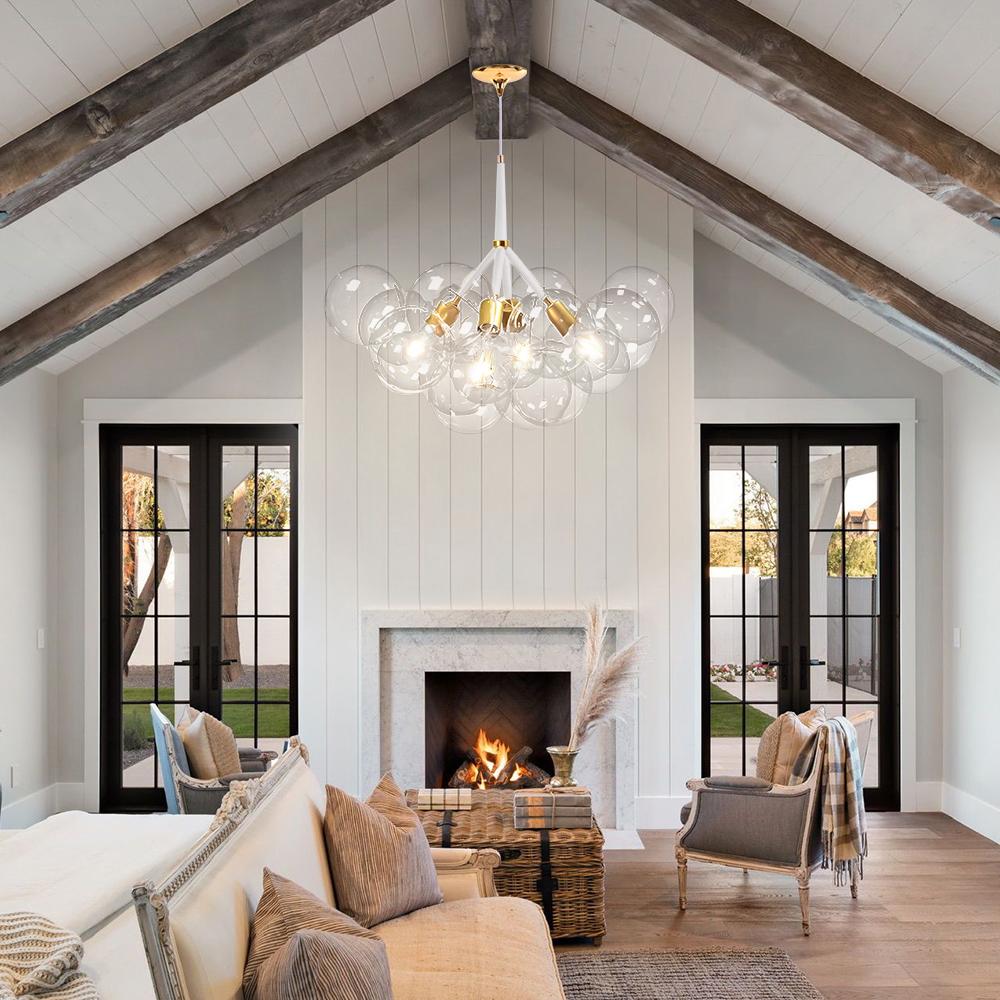 Luniva Modern Glass Chandelier
