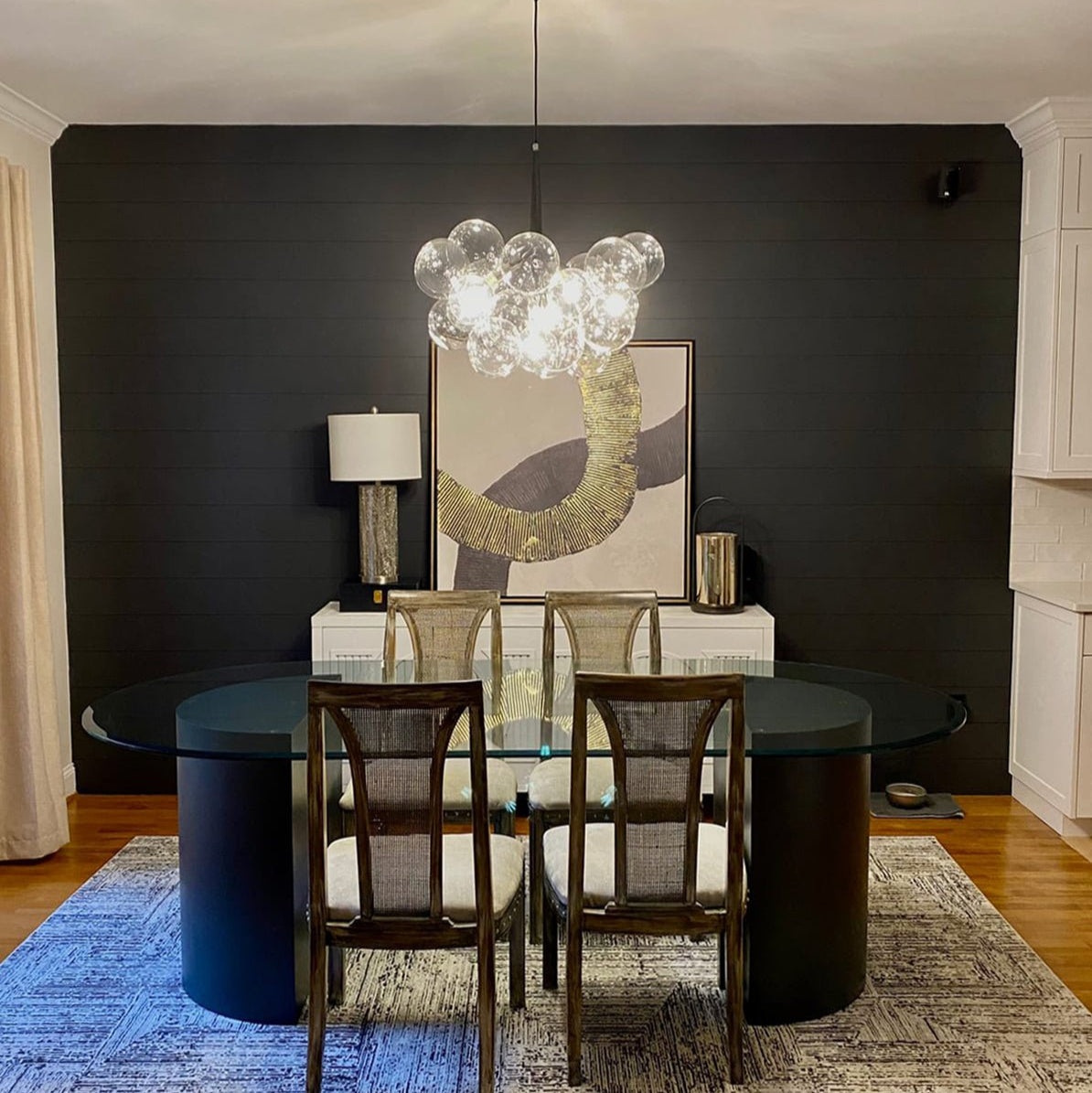 Vesara Modern Glass Chandelier