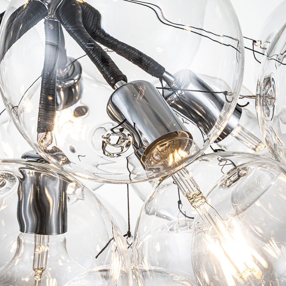 Vesara Modern Glass Chandelier