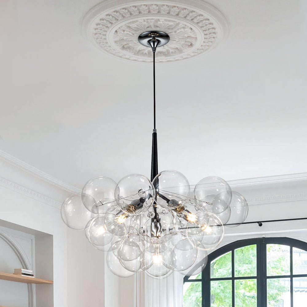 Vesara Modern Glass Chandelier