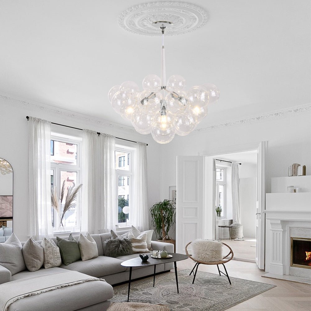 Vesara Modern Glass Chandelier