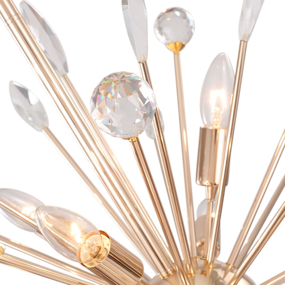 Sindri Modern Sputnik Crystal Chandelier