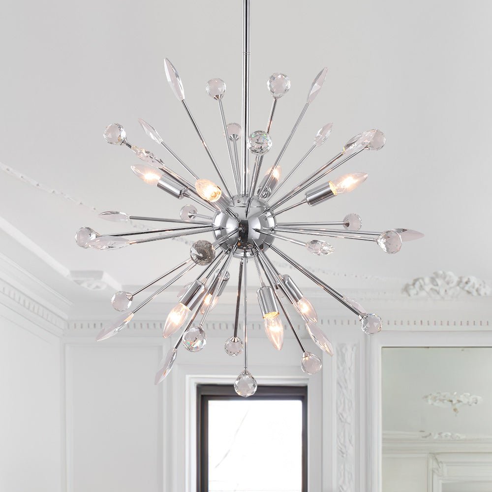 Sindri Modern Sputnik Crystal Chandelier