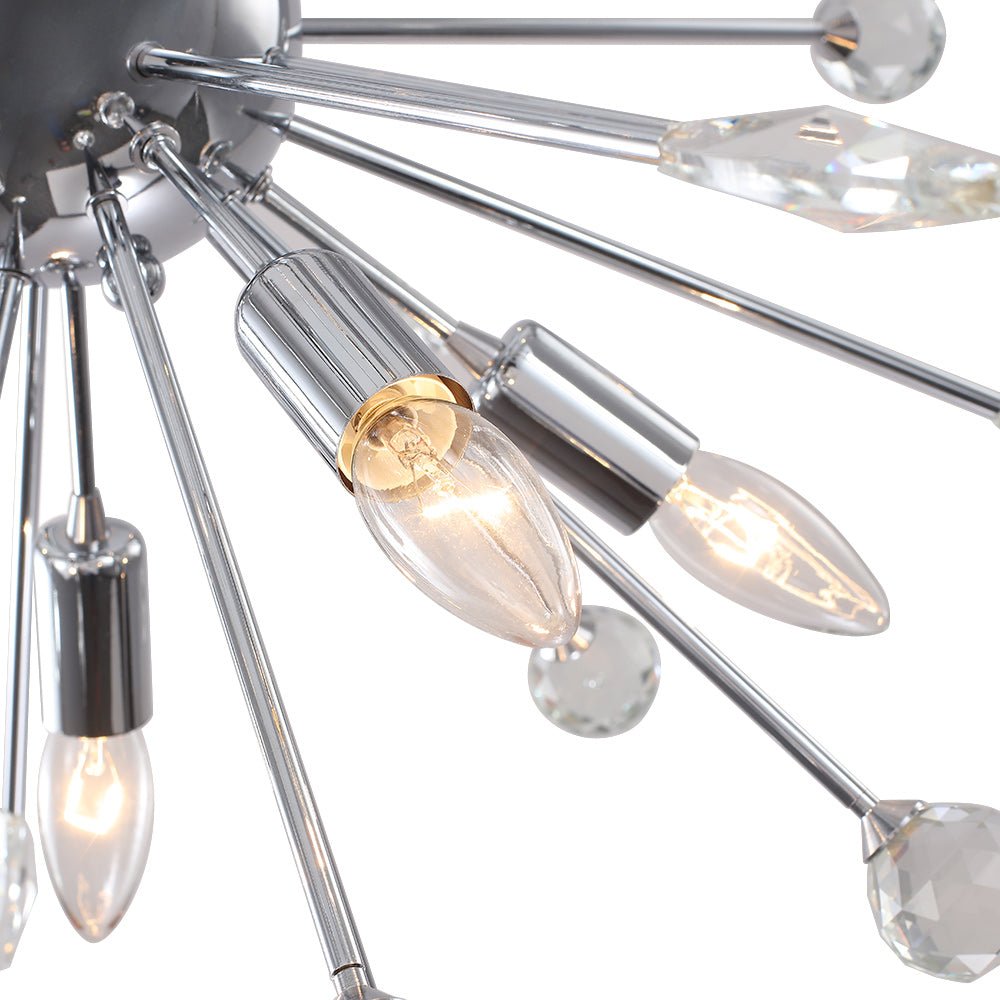 Sindri Modern Sputnik Crystal Chandelier