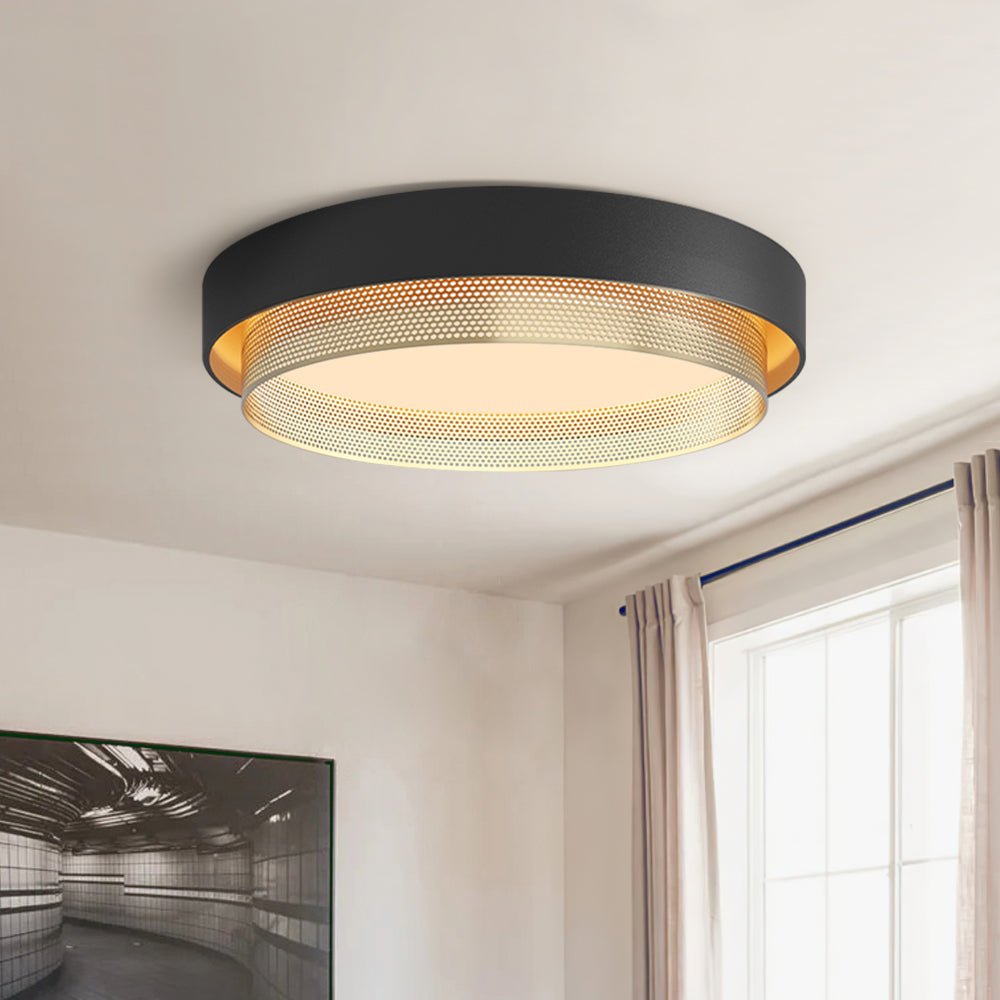 Zorlin Modern LED Metal Flush Mount Light