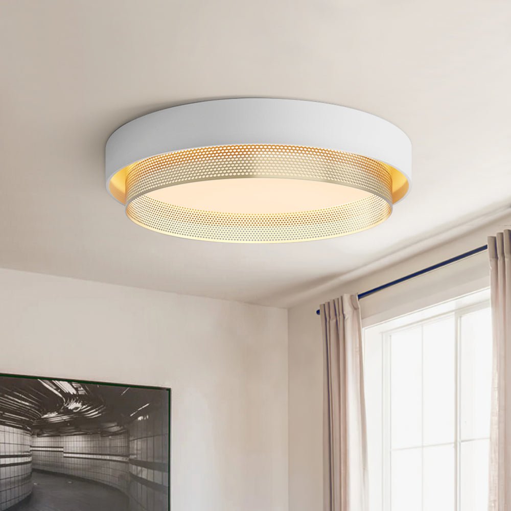 Zorlin Modern LED Metal Flush Mount Light