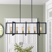 Quell Modern Farmhouse Metal Chandelier