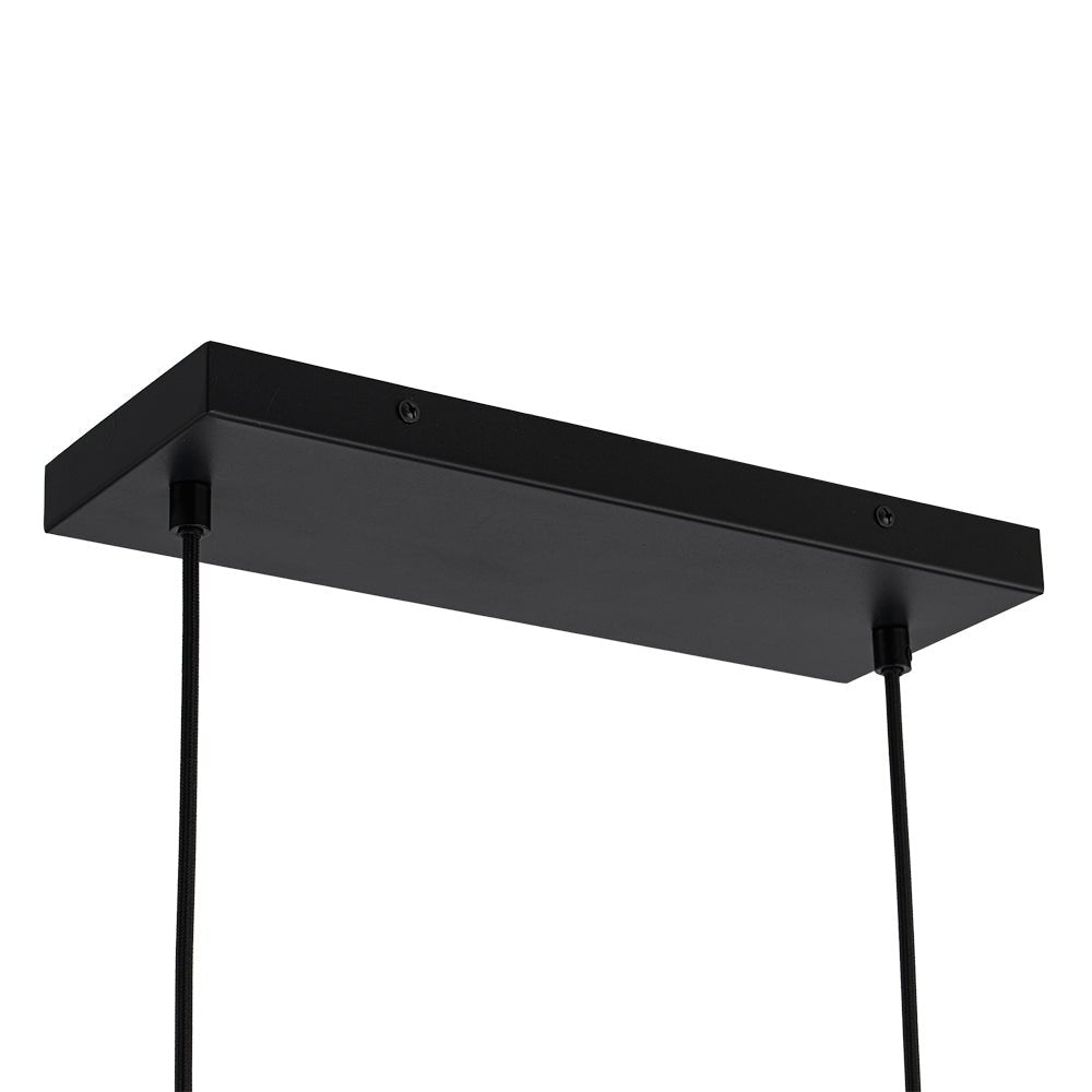 Mjolkuvo Modern Farmhouse Pine Linear Wood Chandelier