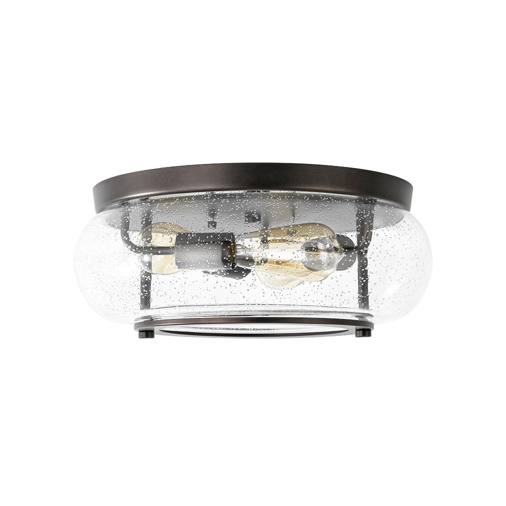 Mjolkuva Modern Farmhouse Seeded Glass Ceiling Light