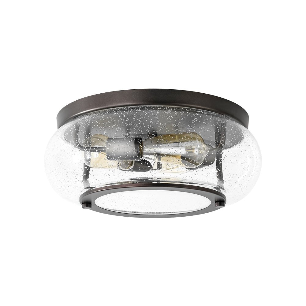 Mjolkuva Modern Farmhouse Seeded Glass Ceiling Light