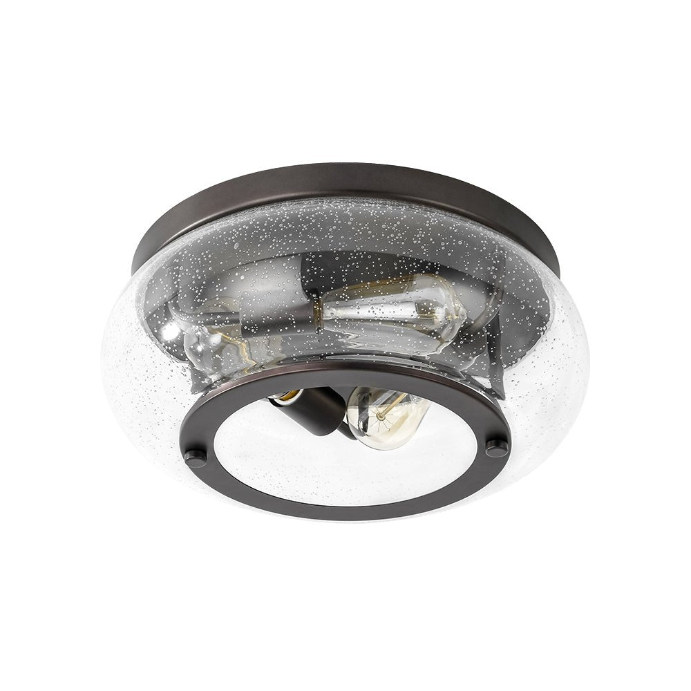 Mjolkuva Modern Farmhouse Seeded Glass Ceiling Light