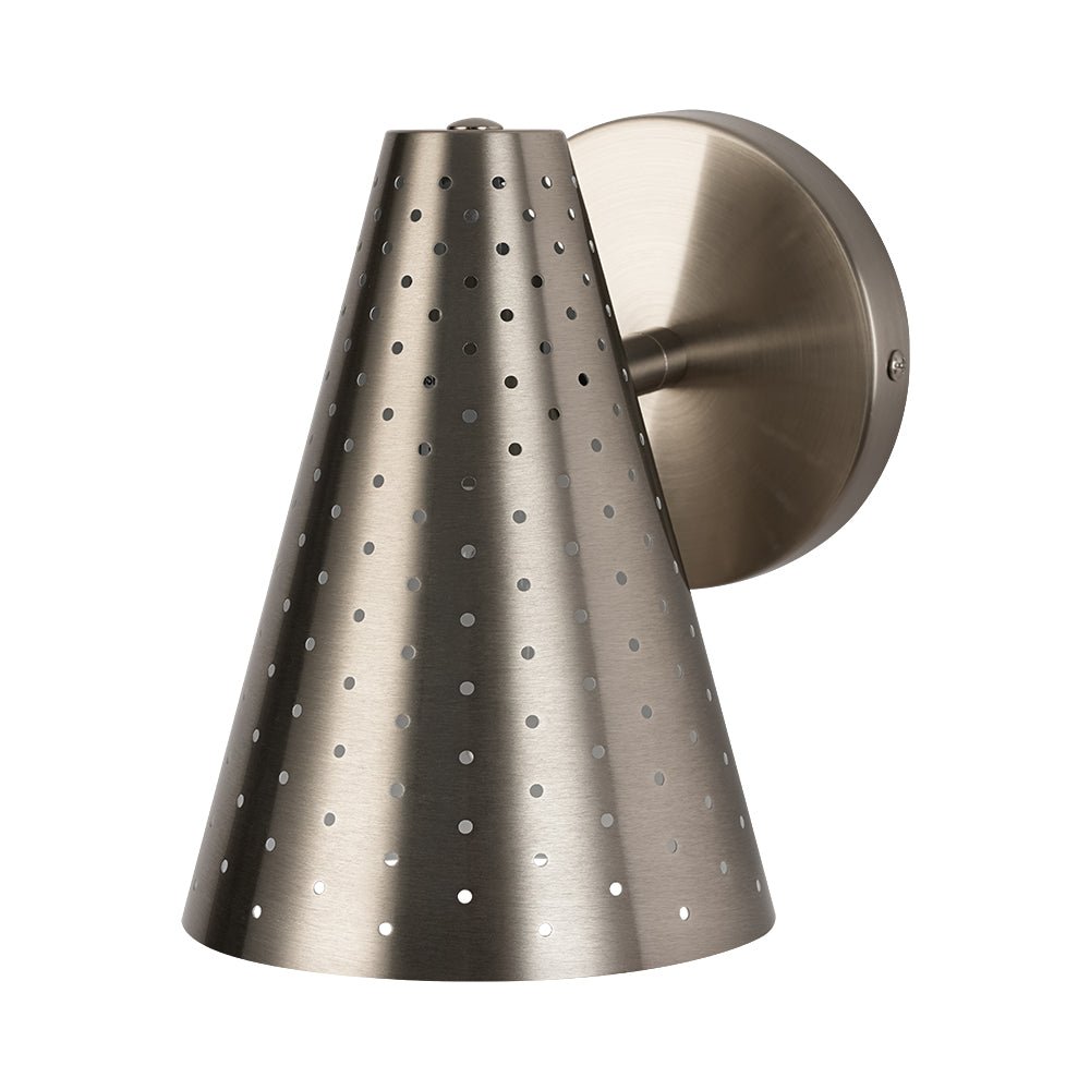 Himinuvyt Modern Funky Starry Pinhole Metal Wall Sconce