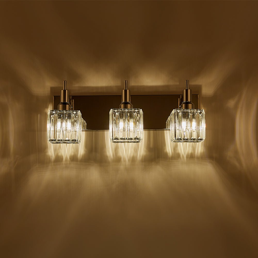 Eolius Modern Crystal Vanity Light