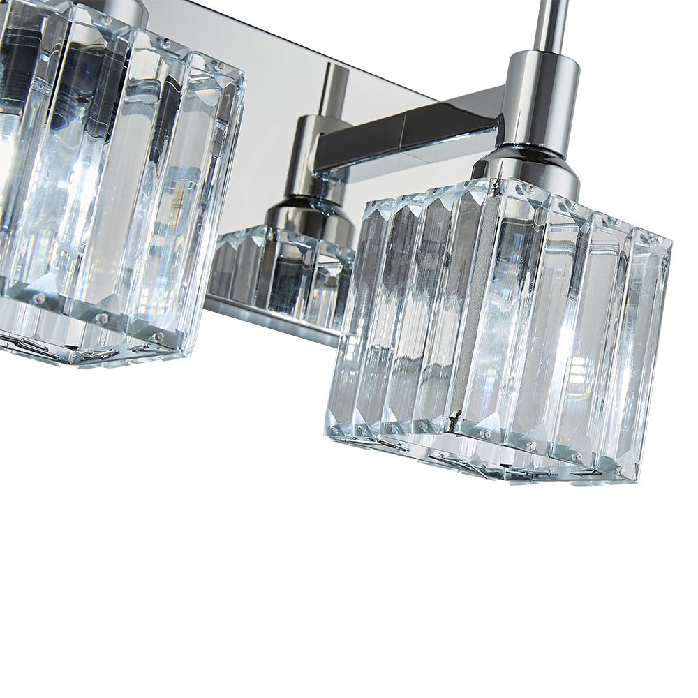 Eolius Modern Crystal Vanity Light