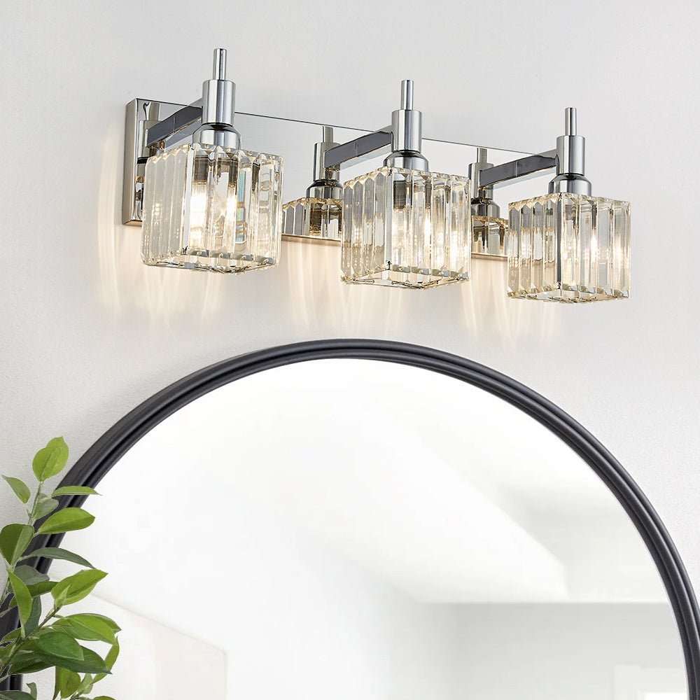 Eolius Modern Crystal Vanity Light
