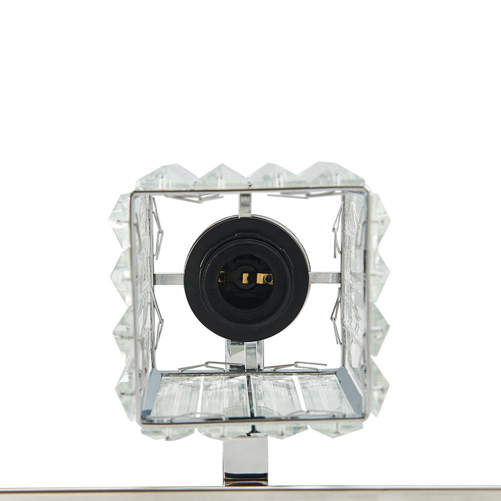 Lumen Modern Crystal Vanity Wall Lamp - Lamp Copper