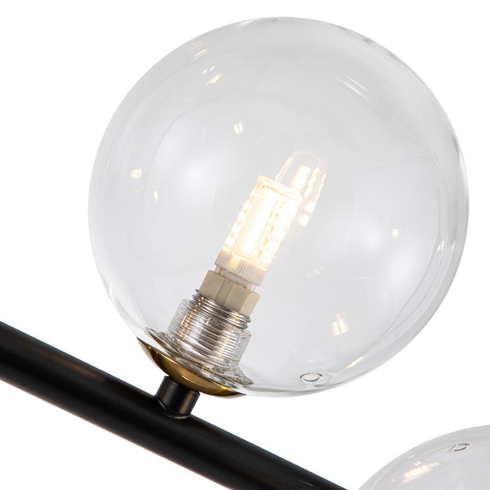Blikuli Modern Linear Glass Pendant Light