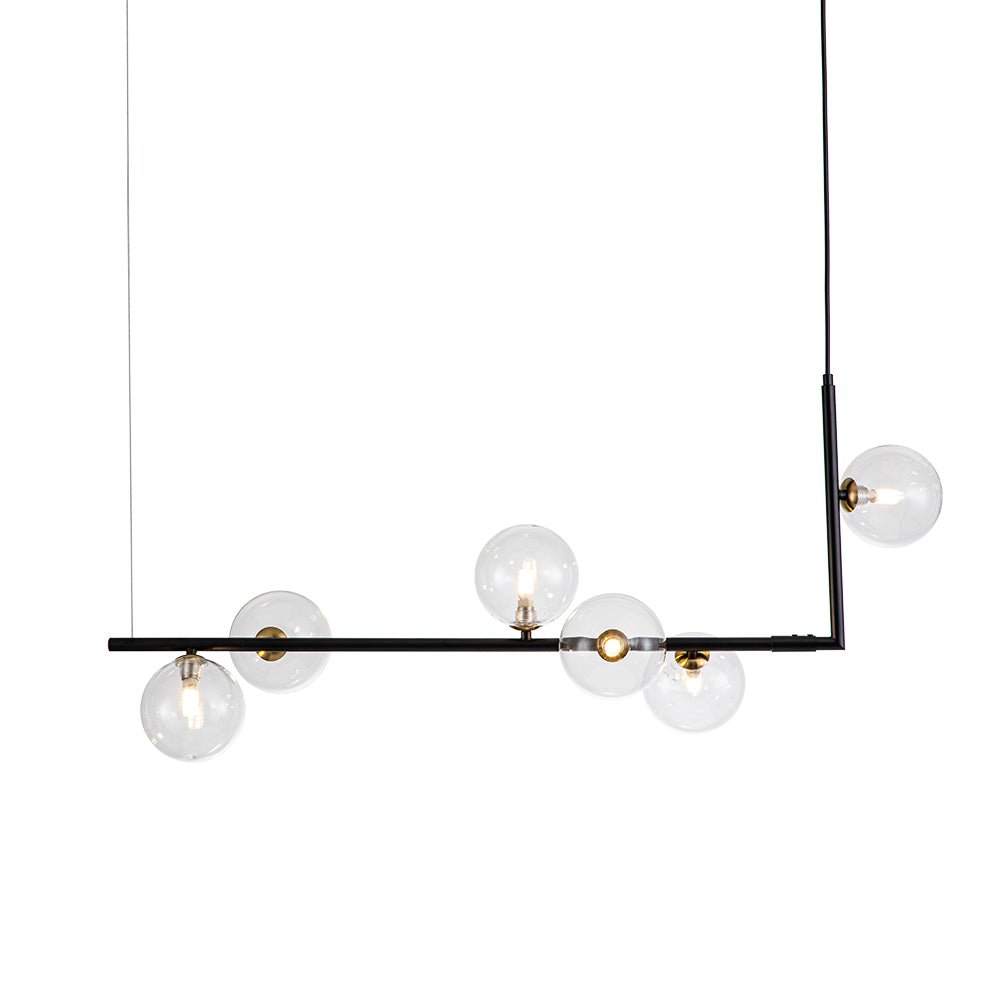 Blikuli Modern Linear Glass Pendant Light