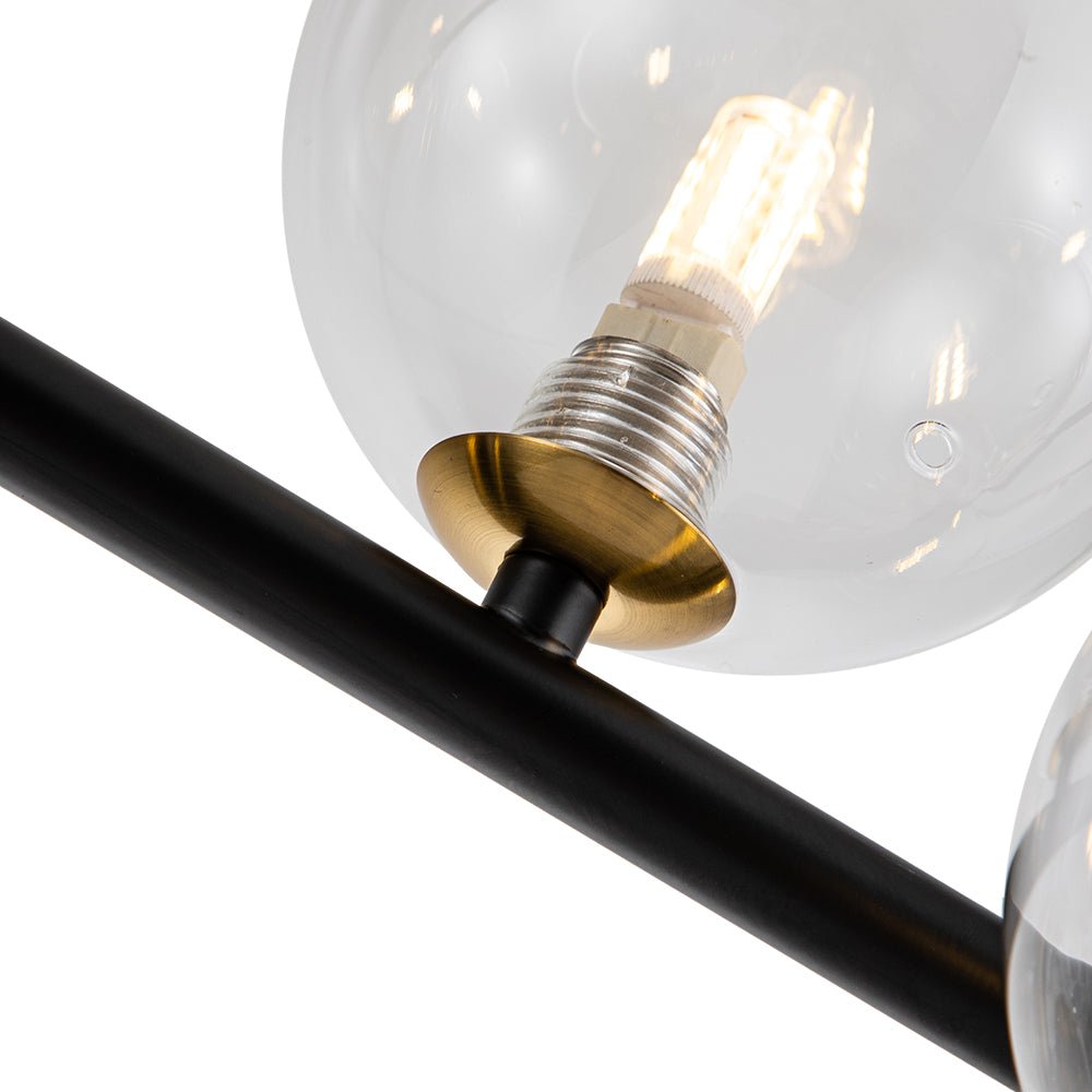 Blikuli Modern Linear Glass Pendant Light