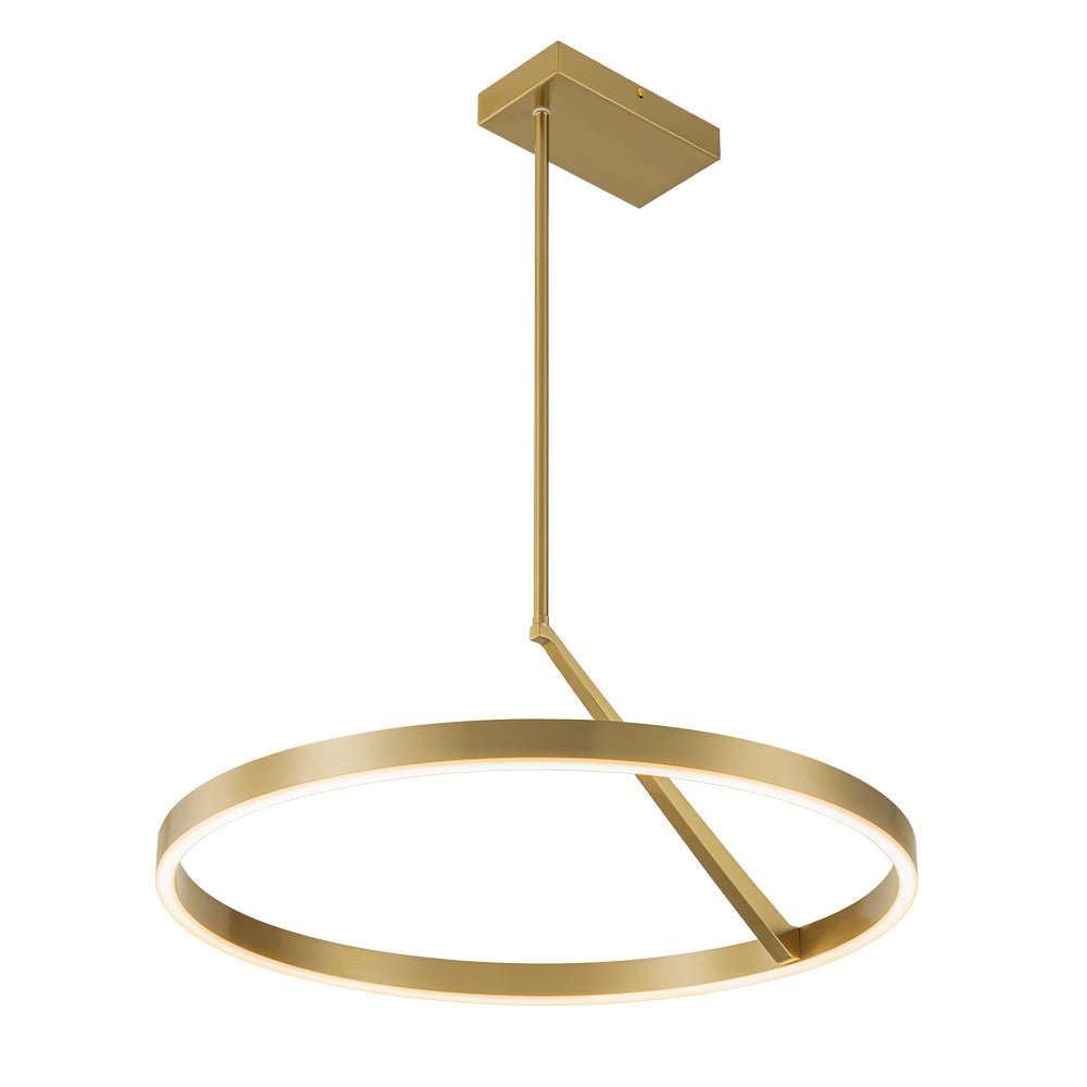 Ildvaka Modern Minimalist Dimmable LED Metal Pendant Light